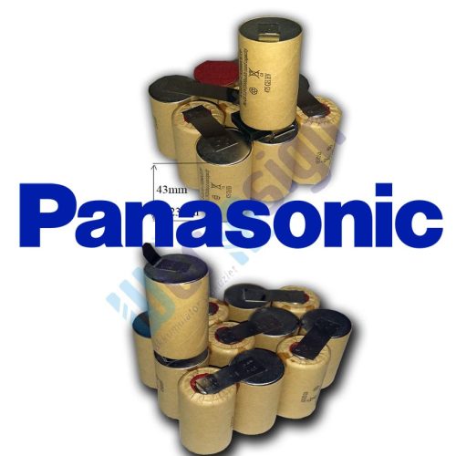 DEWALT DW008K akkumulátor felújítás - Ni-Mh 2-3Ah 24V Panasonic cellával