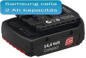 2 607 336 150 14,4V-os li-ion akku felújítás 2Ah