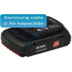 2 607 336 170 Bosch 18V li-ion akku felújítás 2Ah