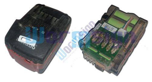 Metabo 18V 6.25455 li-ion akku felújítás 4Ah