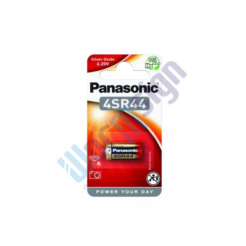 Panasonic 4SR44/1BP 1,55V ezüst-oxid óraelem 1db/csomag