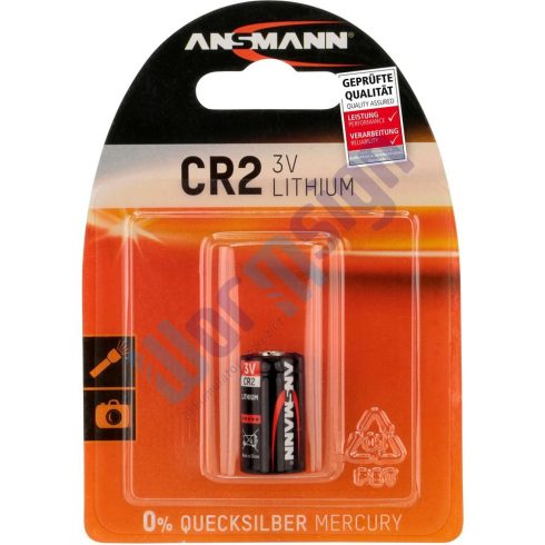 ANSMANN CR2/CR17335 3V lítium fotó elem 1 db/csomag