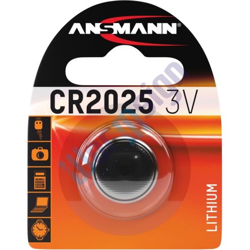 ANSMANN CR2025 3V lítium gombelem 1db/csomag