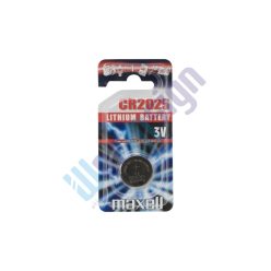 Maxell CR2025 3V lítium gombelem 1db/csomag
