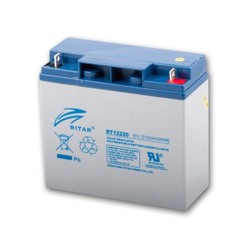 Ritar EV12-22-F13 12V 22Ah elektromos járműmeghajtó akkumulátor