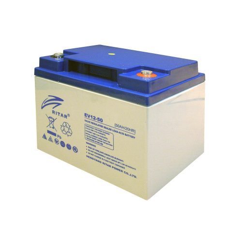 Ritar EV12-50 12V 50Ah elektromos járműmeghajtó akkumulátor