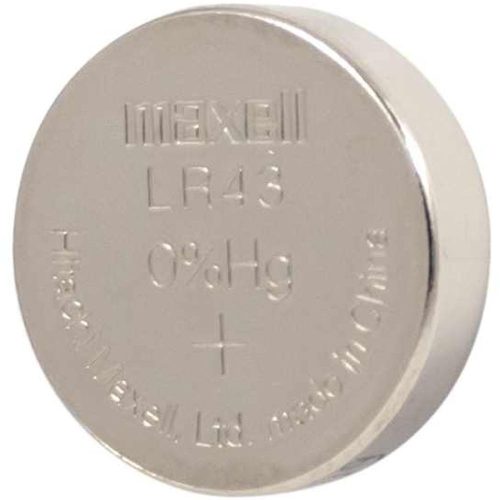 Maxell LR43L 1,5V alkáli gombelem 10db/csomag