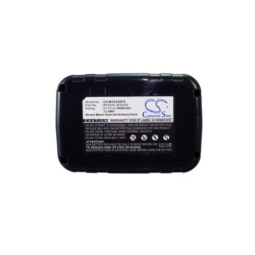 Makita 193128-2, 193130-5, 193131-3 24V 3000mAh utángyártott RealPower Ni-MH akku