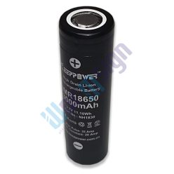   KeepPower 18650 3,7V 3000mAh 20A védett Li-ion nagyáramú akkumulátor e-cigarettához