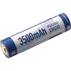 KeepPower 18650 3,7V 3500mAh védett Li-ion akkumulátor USB