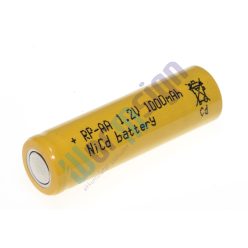 RP AA1000 1,2V 1000mAh Ni-Cd ipari akkumulátor cella