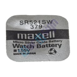 Maxell SR521SW 1,55V ezüst-oxid gombelem 1db